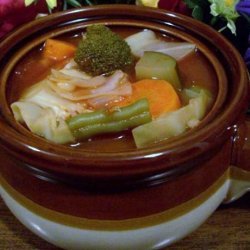Hedda's Hearty Vegetable Soup - 0-1 Ww Points recipe