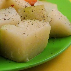 Easy and Savory Boiled Potatoes recipe