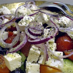 Greek Salad Pita Sandwiches recipe