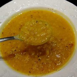 Squash and Red Lentil Soup recipe