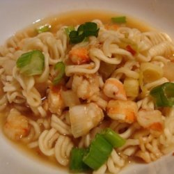 Thai Shrimp Noodle Pouches recipe