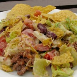 Taco Salad a Little Switched up Super Yummy!!! recipe