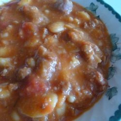 Butter Bean and Sausage Soup recipe