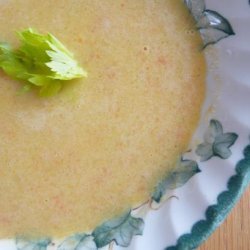 Warming Celery & Carrot Soup recipe