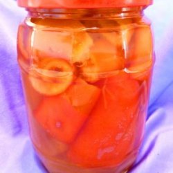 Orange Peel Spoon Sweet - Glyko Portokalaki recipe