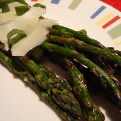 Grilled Asparagus and Asiago Salad recipe