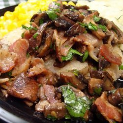Warm Bacon-Mushroom Vinaigrette recipe