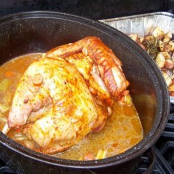 Charcoal Grilled Turkey Half recipe