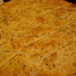 Cheesy Italian Oatmeal Pan Bread recipe