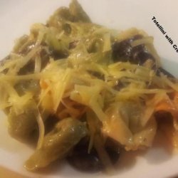 Tortellini With Creamy Mushroom Sauce recipe