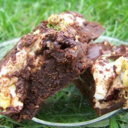 Marshmallow Crunch Brownie Bars recipe