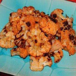 Buffalo Grilled Cauliflower (Healthy  Wings ) recipe