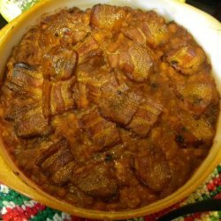 Apple Smoked Baked Beans recipe