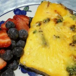 Broccoli and Cheddar Frittata recipe