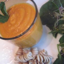 Creamy Thai Carrot Soup (Vegan) recipe