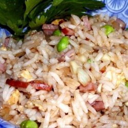 Fried Rice With Smoked Ham (9 Ww Pts) recipe