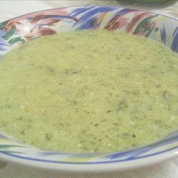 Chilled Minted Zucchini Soup recipe