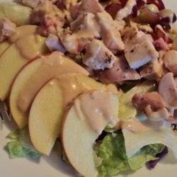 Chicken Salad With Peanut Butter Dressing recipe