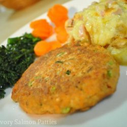 Simple Savory Salmon Patties recipe