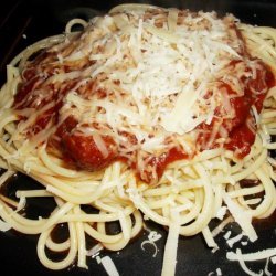 Grandma's Spaghetti Sauce recipe