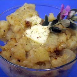 Sage and Onion Mashed Potatoes recipe