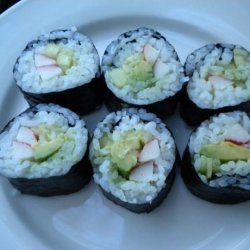 California and Maki  Rolls (Japanese Sushi) recipe