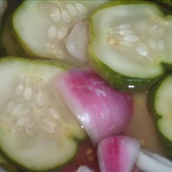 Sweet Dill Cucumber Crisps recipe