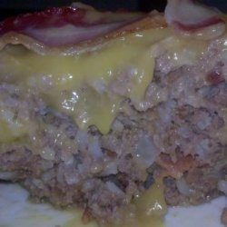 Cheddar Cheese Bacon Meatloaf recipe