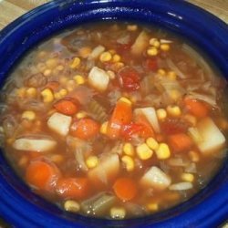 Homestyle Vegetable Soup recipe
