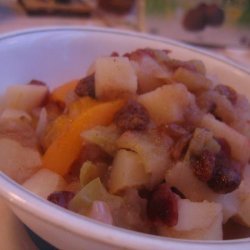 Hot Vegetable and Fruit Stew recipe