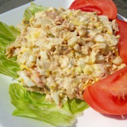 Dakota's Crab, Tuna & Egg Salad recipe