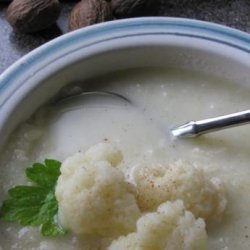 Creamy Cauliflower Soup - Ww Friendly recipe