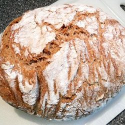 No Knead Whole Wheat Bread recipe