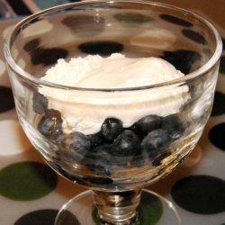 Blueberries and Cointreau recipe