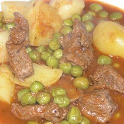 Croatian Lamb/Beef Stew With Green Peas recipe