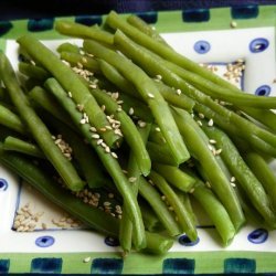 Easy Sesame Green Beans recipe
