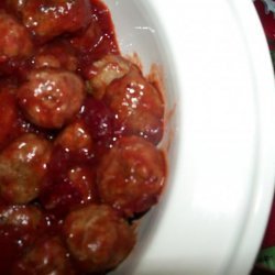 Cranberry Meatballs a La Alma recipe