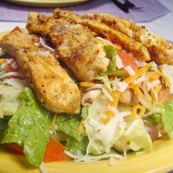 Chicken Salad With Greens and Balsamic Dressing recipe