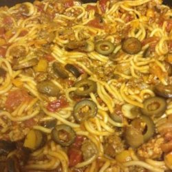 Savory Spaghetti recipe
