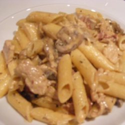 Parma, Chicken & Mushroom Cream Pasta recipe