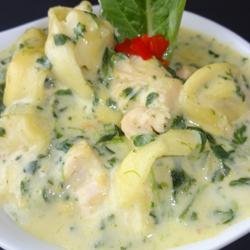 Creamy Chicken Tortellini Soup recipe