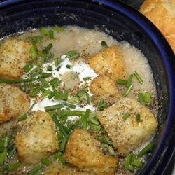 Amy Rose's Roasted Cauliflower Soup recipe