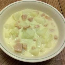 Belle's Cheesy Potato Stoup recipe