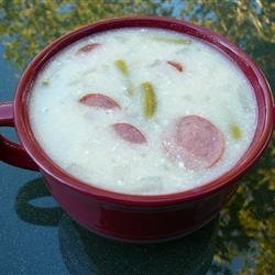 Creamy String Bean Soup recipe