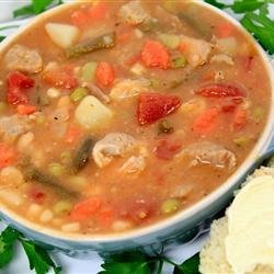 Easy Vegetable Soup II recipe