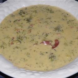 Broccoli Cheese Soup VIII recipe