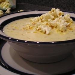 Popcorn Soup (Corn Chowder) recipe
