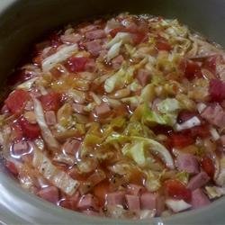 Ham and White Bean Soup recipe