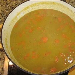 Wintertime French Style Split Pea Soup recipe