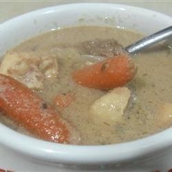 Deer Soup with Cream of Mushroom and Celery recipe